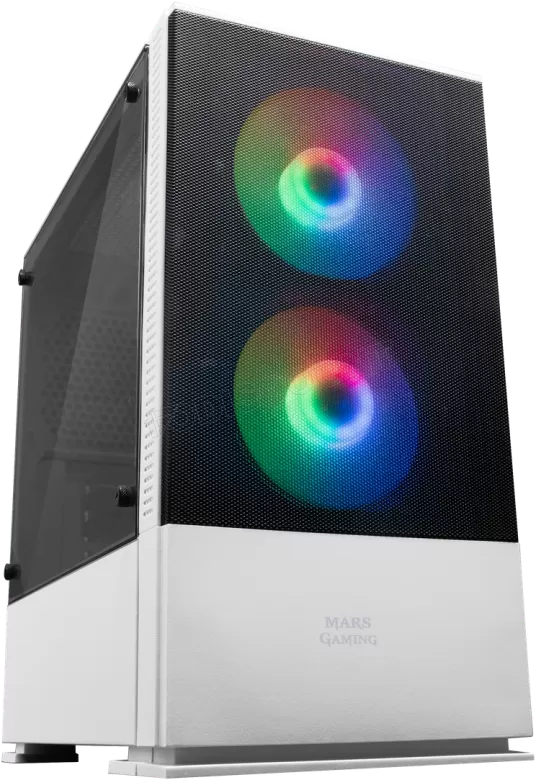 Boitier Mini Tour Micro Atx Mars Gaming Mcz Rgb Avec Panneau Vitr