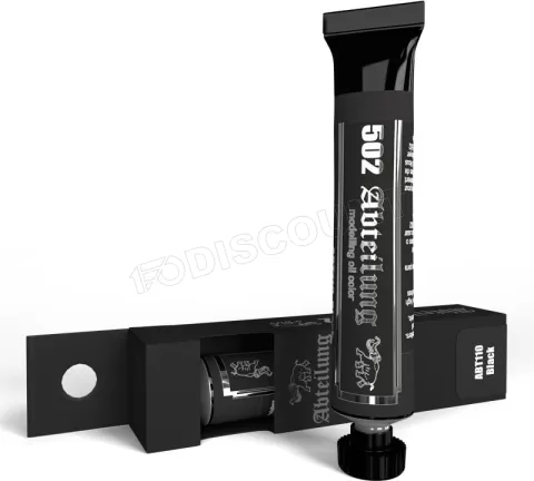 Photo de Abteilung 502 Tube de Peinture à l'Huile - Black (20 ml)