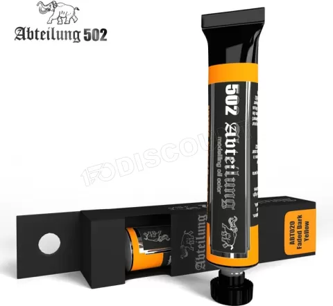 Photo de Abteilung 502 Tube de Peinture à l'Huile - Faded Dark Yellow (20 ml)