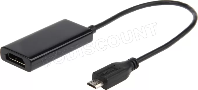 Adaptateur Gembird Micro USB vers HDMI (Noir)