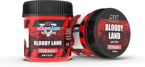 Photo de Ak Interactive Battle Grounds - Texture Bloody Land (100 ml)