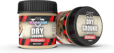 Photo de Ak Interactive Battle Grounds - Texture Dry Ground (100 ml)