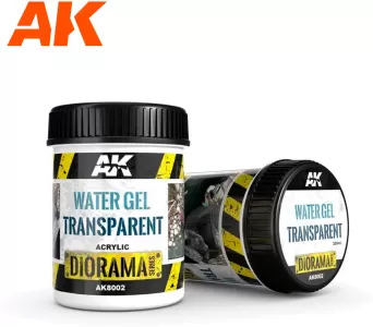 Photo de Ak Interactive Dioramas - Water Gel Transparent (250 ml) (Base Acrylique)