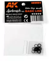 Photo de Ak Interactive - Joints pour Aerographe Ak Basic Line