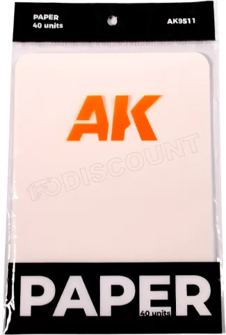 Photo de Ak Interactive - Papier pour Palette Humide (40 Feuilles)