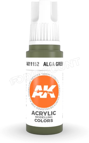 Photo de Ak Interactive  Pot de Peinture - Alga Green (17 ml)