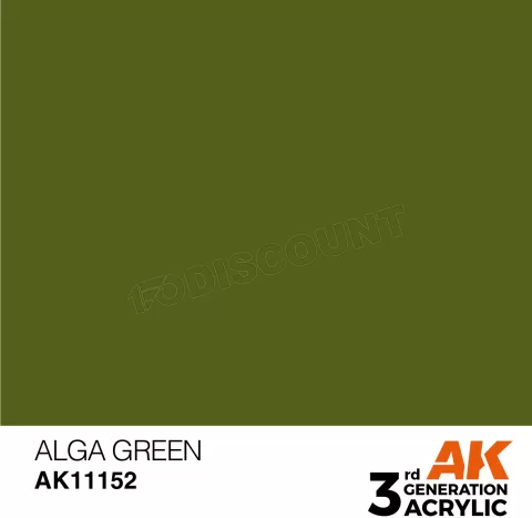 Photo de Ak Interactive  Pot de Peinture - Alga Green (17 ml)