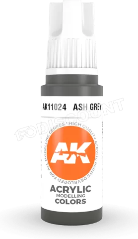 Photo de Ak Interactive  Pot de Peinture - Ash Grey (17 ml)