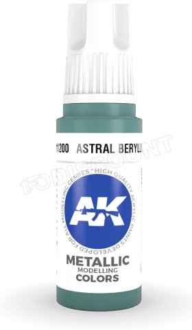 Photo de Ak Interactive  Pot de Peinture - Astral Beryllium (17 ml)