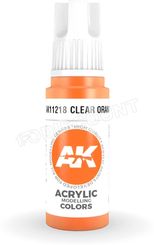 Photo de Ak Interactive  Pot de Peinture - Clear Orange (17 ml)