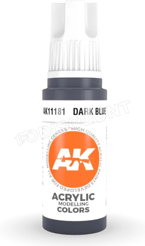 Photo de Ak Interactive  Pot de Peinture - Dark Blue (17 ml)