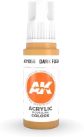 Photo de Ak Interactive  Pot de Peinture - Dark Flesh (17 ml)