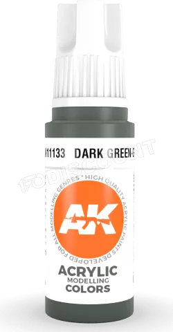 Photo de Ak Interactive  Pot de Peinture - Dark Green-Grey (17 ml)