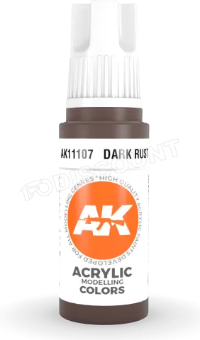 Photo de Ak Interactive  Pot de Peinture - Dark Rust (17 ml)