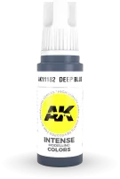 Photo de Ak Interactive  Pot de Peinture - Deep Blue (17 ml)