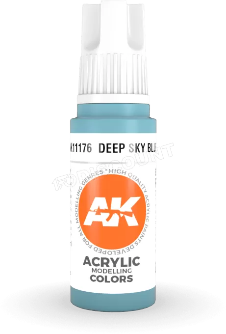 Ak Interactive  Pot de Peinture - Deep Sky Blue (17 ml)