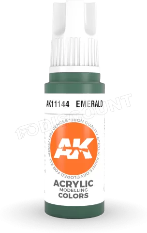 Photo de Ak Interactive  Pot de Peinture - Emerald (17 ml)