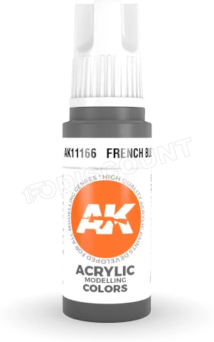 Photo de Ak Interactive  Pot de Peinture - French Blue (17 ml)