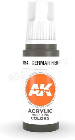 Photo de Ak Interactive  Pot de Peinture - German Field Grey (17 ml)