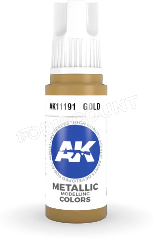 Photo de Ak Interactive  Pot de Peinture - Gold (17 ml)