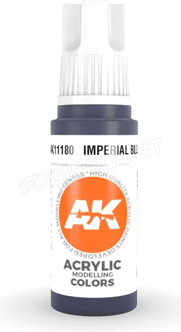 Photo de Ak Interactive  Pot de Peinture - Imperial Blue (17 ml)