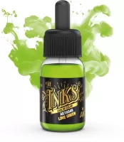 Photo de Ak Interactive  Pot de Peinture - Inks Lime Green (30 ml)