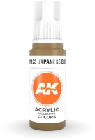 Photo de Ak Interactive  Pot de Peinture - Japanese Brown (17 ml)