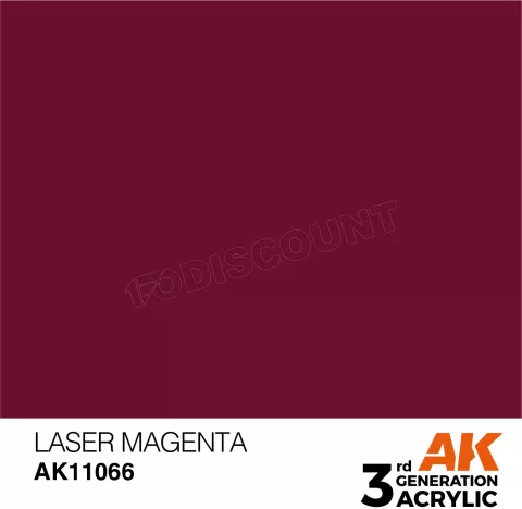 Photo de Ak Interactive  Pot de Peinture - Laser Magenta(17 ml)