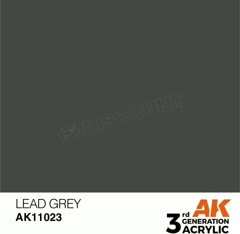 Photo de Ak Interactive  Pot de Peinture - Lead Grey (17 ml)