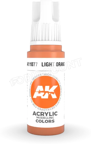 Photo de Ak Interactive  Pot de Peinture - Light Orange (17 ml)