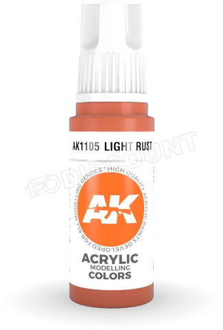 Photo de Ak Interactive  Pot de Peinture - Light Rust (17 ml)