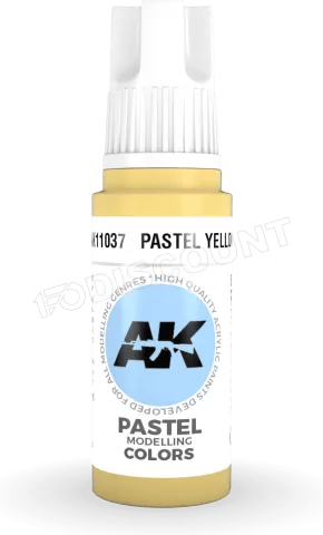 Photo de Ak Interactive  Pot de Peinture - Pastel Yellow (17 ml)