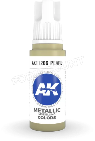 Photo de Ak Interactive  Pot de Peinture - Pearl (17 ml)