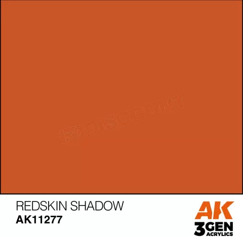 Photo de Ak Interactive  Pot de Peinture - Redskin Shadow (17 ml)