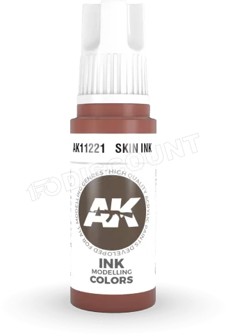 Photo de Ak Interactive  Pot de Peinture - Skin Ink (17 ml)