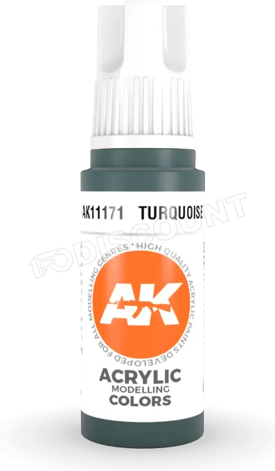 Ak Interactive  Pot de Peinture - Turquoise (17 ml)