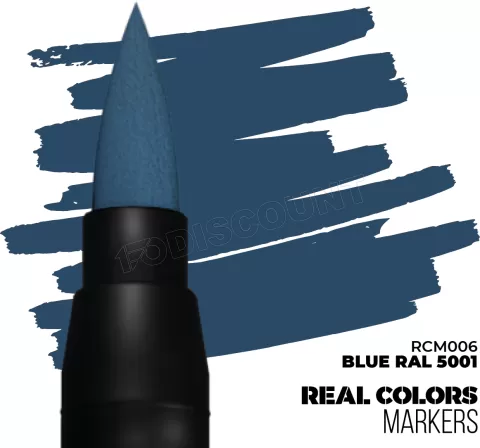 Photo de Ak Interactive - Real Colors Marker Blue RAL5001