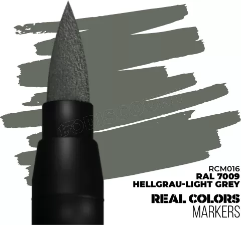 Photo de Ak Interactive - Real Colors Marker Hellgrau Light Grey Ral7009