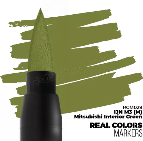 Photo de Ak Interactive - Real Colors Marker IjnM3 (M) Mitsubishi Interior Green