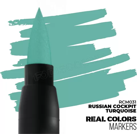 Photo de Ak Interactive - Real Colors Marker Russian Cockpit Turquoise