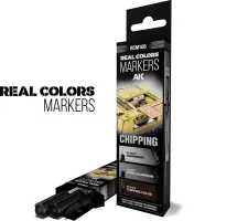 Photo de Ak Interactive - Real Colors Marker Set Shipping (3 Markers)