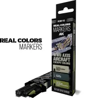 Photo de Ak Interactive - Real Colors Marker Set WWII Axis Aircraft Cockpit (3 Markers)