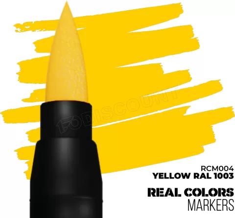 Photo de Ak Interactive - Real Colors Marker Yellow RAL1003