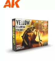 Photo de Ak Interactive Set de Peinture - Yellow Essential Colors Set