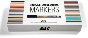 Photo de Ak Interactive - Special Box 34 Real Colors Markers