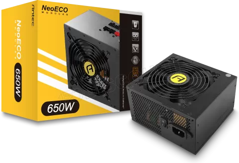 Photo de Alimentation ATX Antec NeoEco Modular V2 - 650W (Noir)