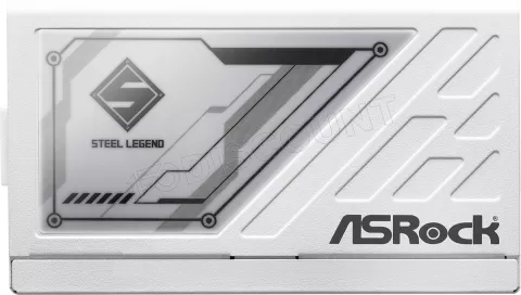 Photo de Alimentation ATX ASRock Steel Legend - 1000W (Blanc)