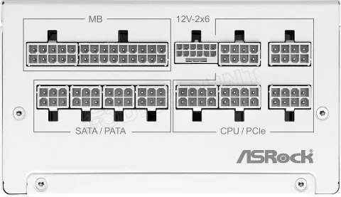 Photo de Alimentation ATX ASRock Steel Legend - 1000W (Blanc)