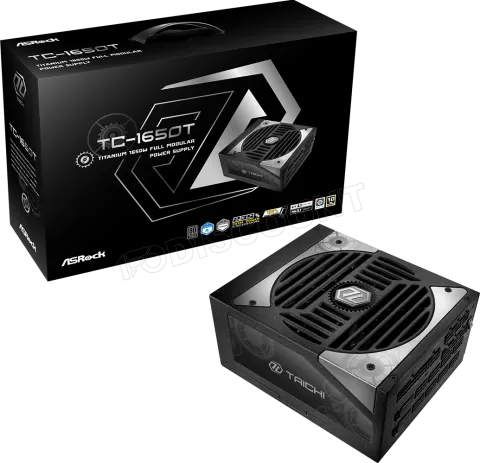 Photo de Alimentation ATX ASRock Taichi - 1650W (Noir/Argent)