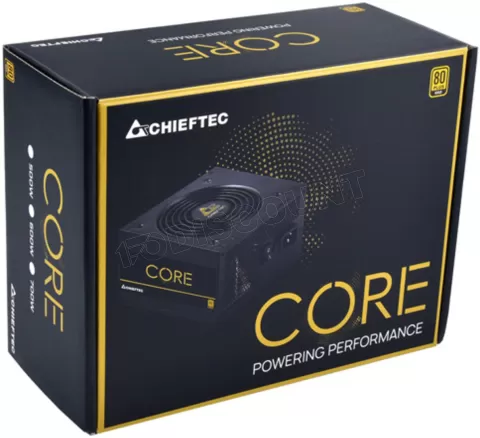 Photo de Alimentation ATX Chieftec Core BBS-500S - 500W (Noir)